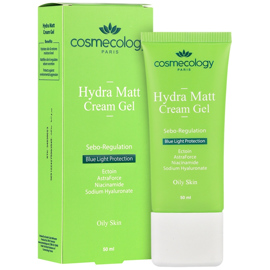 کرم ژل مرطوب و مات کننده پوست چرب