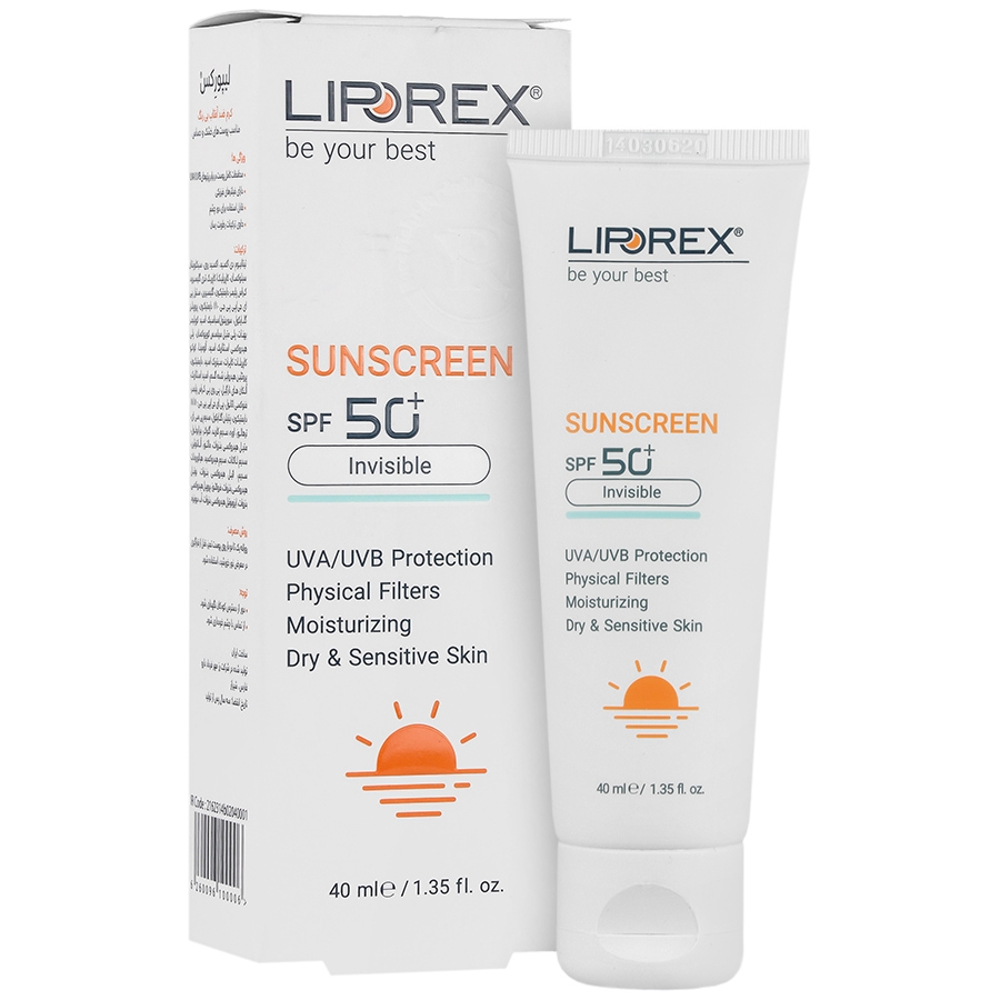 کرم ضد آفتاب SPF50 پوست خشک و حساس