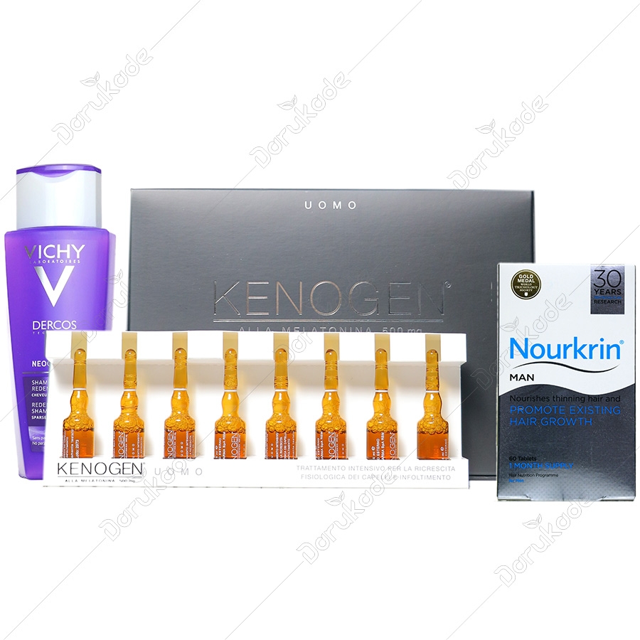 پک کامل ضد ریزش و تقویت موی آقایان 14