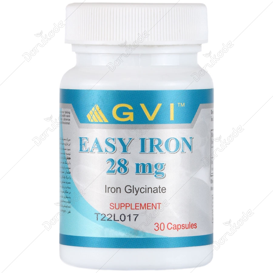 ایزی آیرون جی وی ای 28 میلی گرم