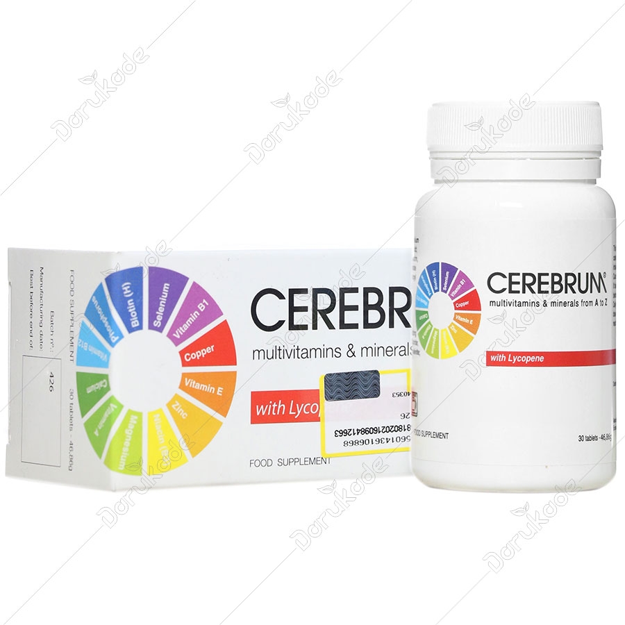 سربروم مولتی ویتامین و مینرال A تا Z