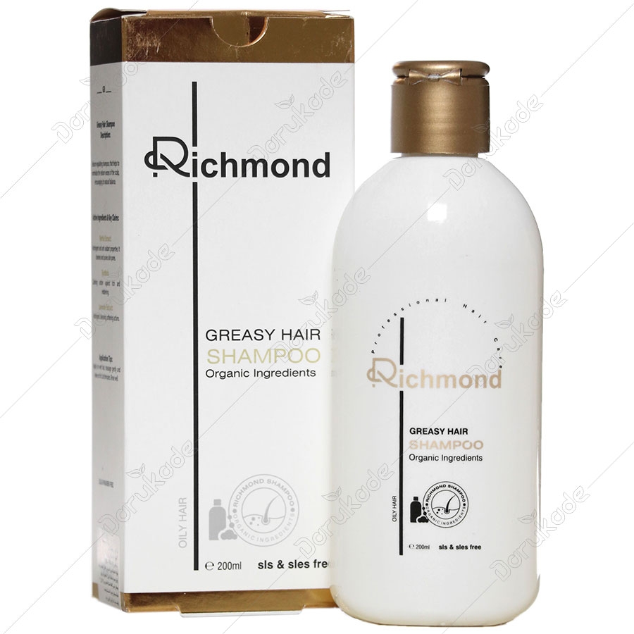 شامپو مناسب موهای چرب ریچموند 200 میلی لیتری