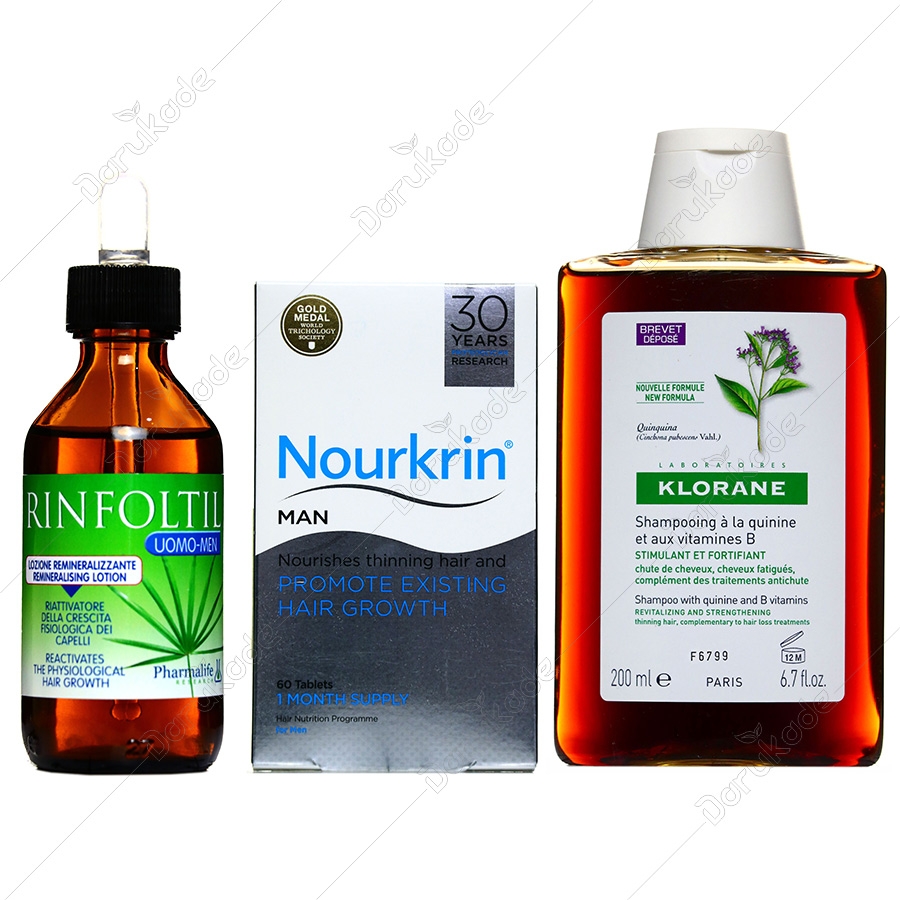 پک کامل ضد ریزش و تقویت موی آقایان 2