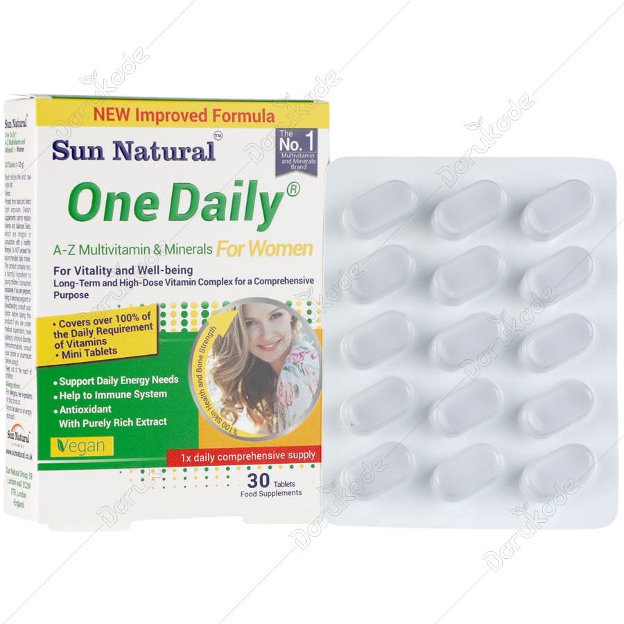 مولتی ویتامین و مینرال وان دیلی بانوان