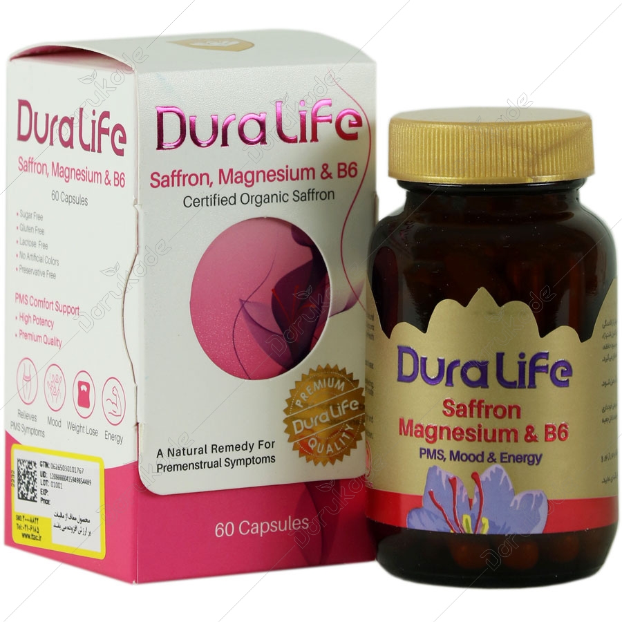 دورالایف سافرون منیزیم و ویتامین ب6