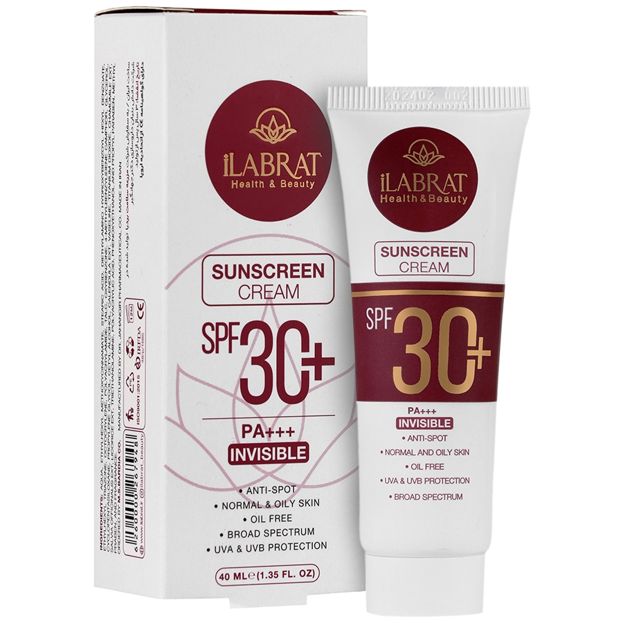 کرم ضد آفتاب ضد لک SPF30