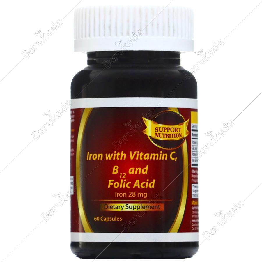 آهن به همراه ویتامین ث