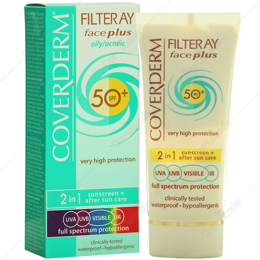 کرم ضد آفتاب فیس پلاس SPF50 پوست چرب