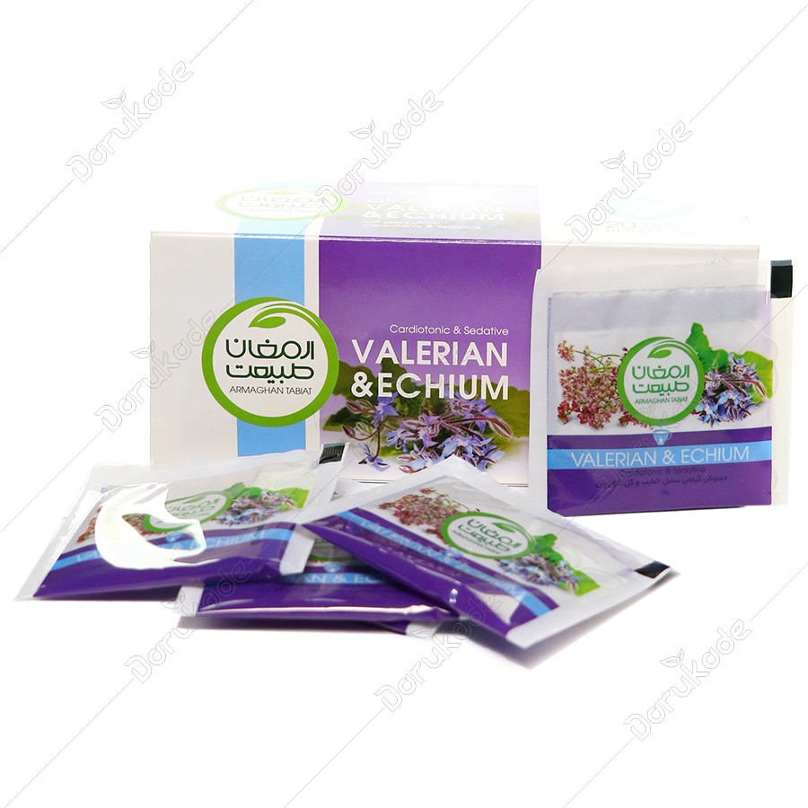 دمنوش گیاهی سنبل الطیب و گل گاو زبان