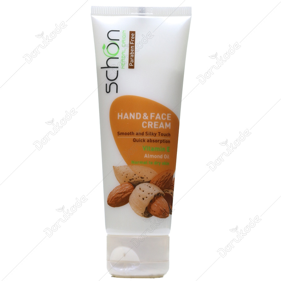 کرم دست و صورت با عصاره بادام