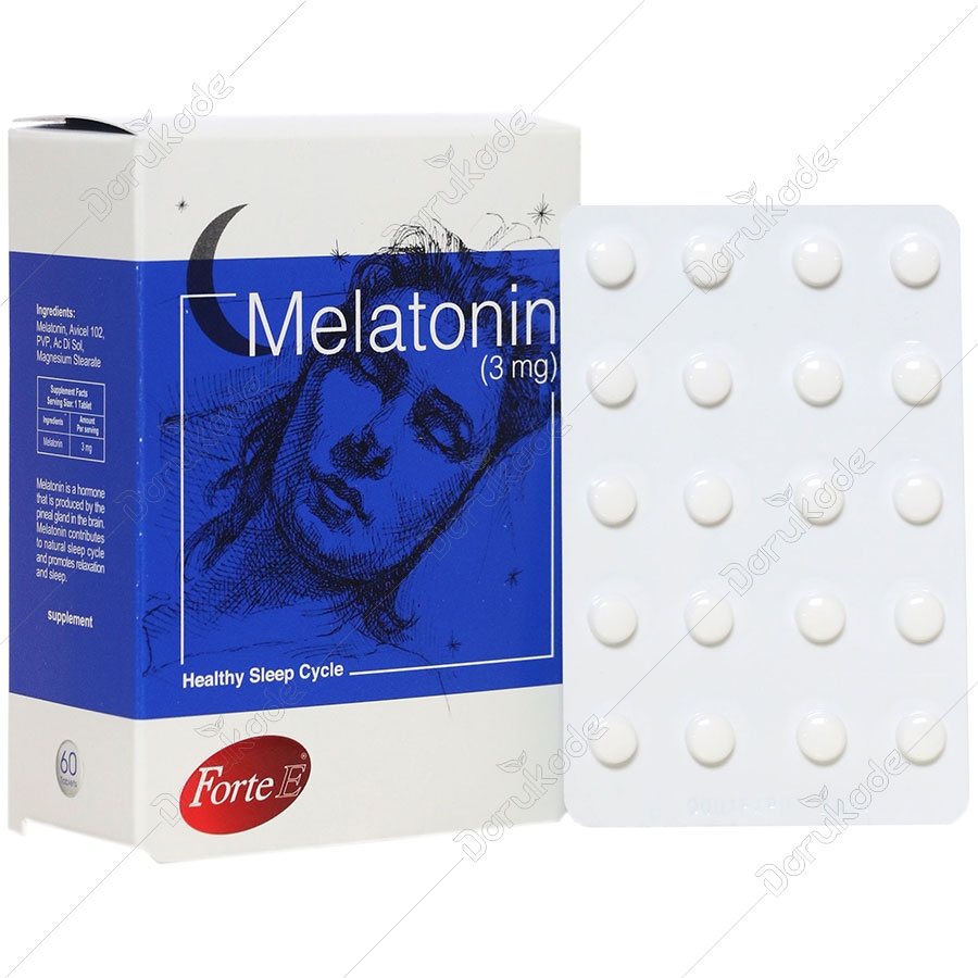 ملاتونین فورت ای 3 میلی گرم