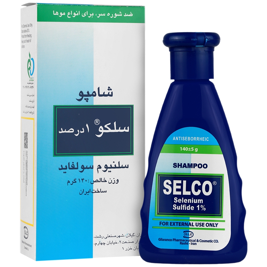 شامپو ضد شوره سلنیوم سولفاید 140 میلی لیتر