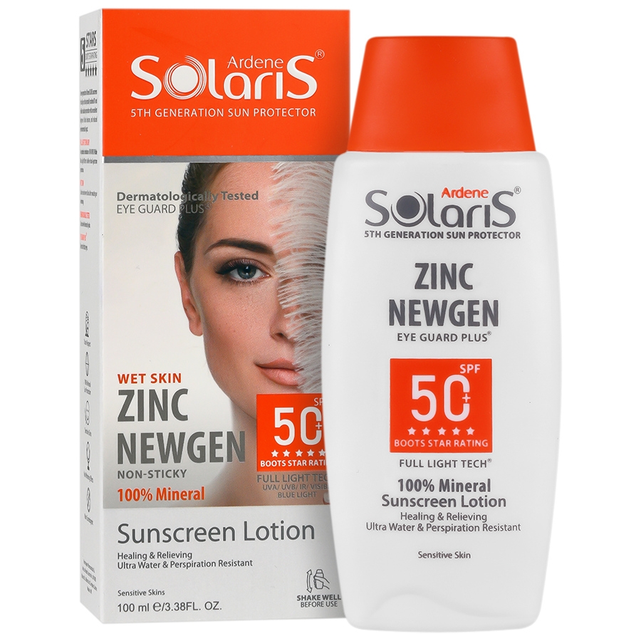 لوسیون ضد آفتاب زینک نیوژن SPF50