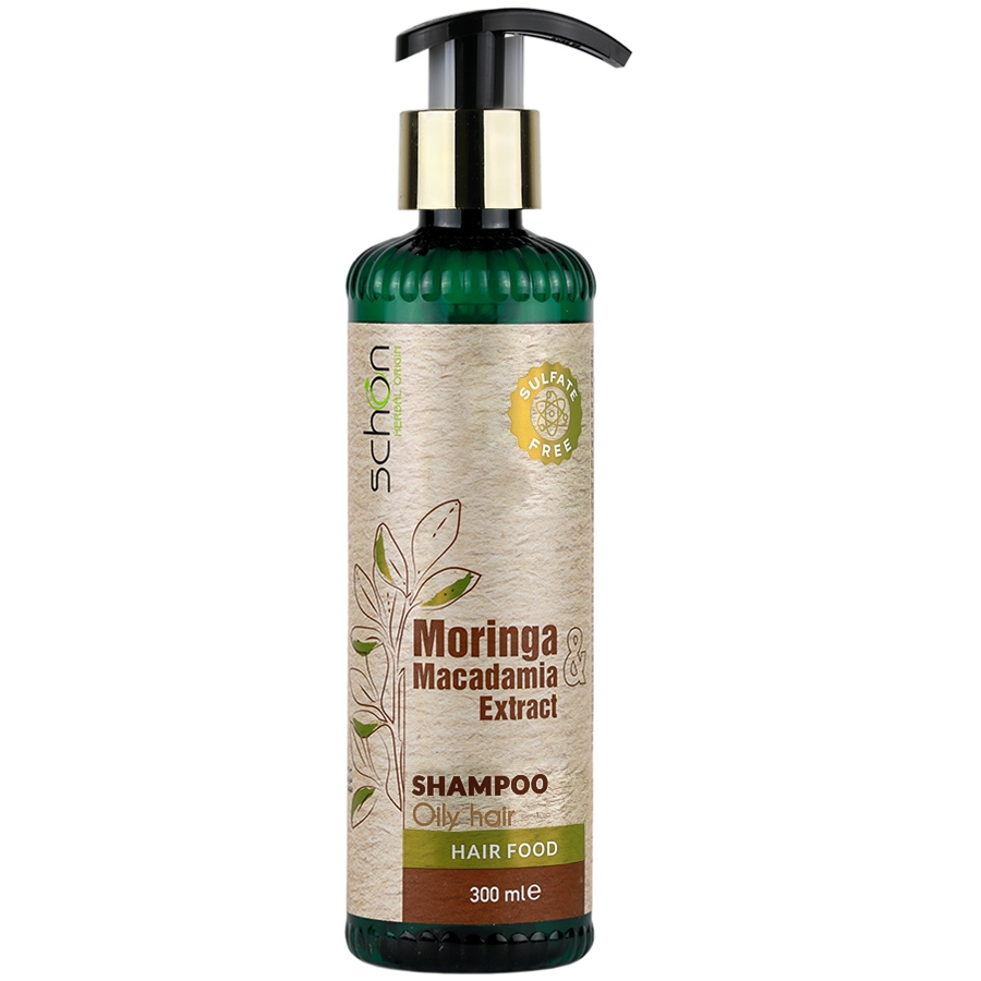 شامپو مغذی مورینگا و ماکادمیا