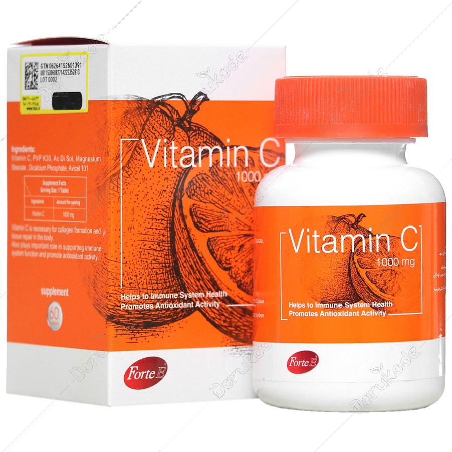 ویتامین سی فورت ای 1000 میلی گرمی