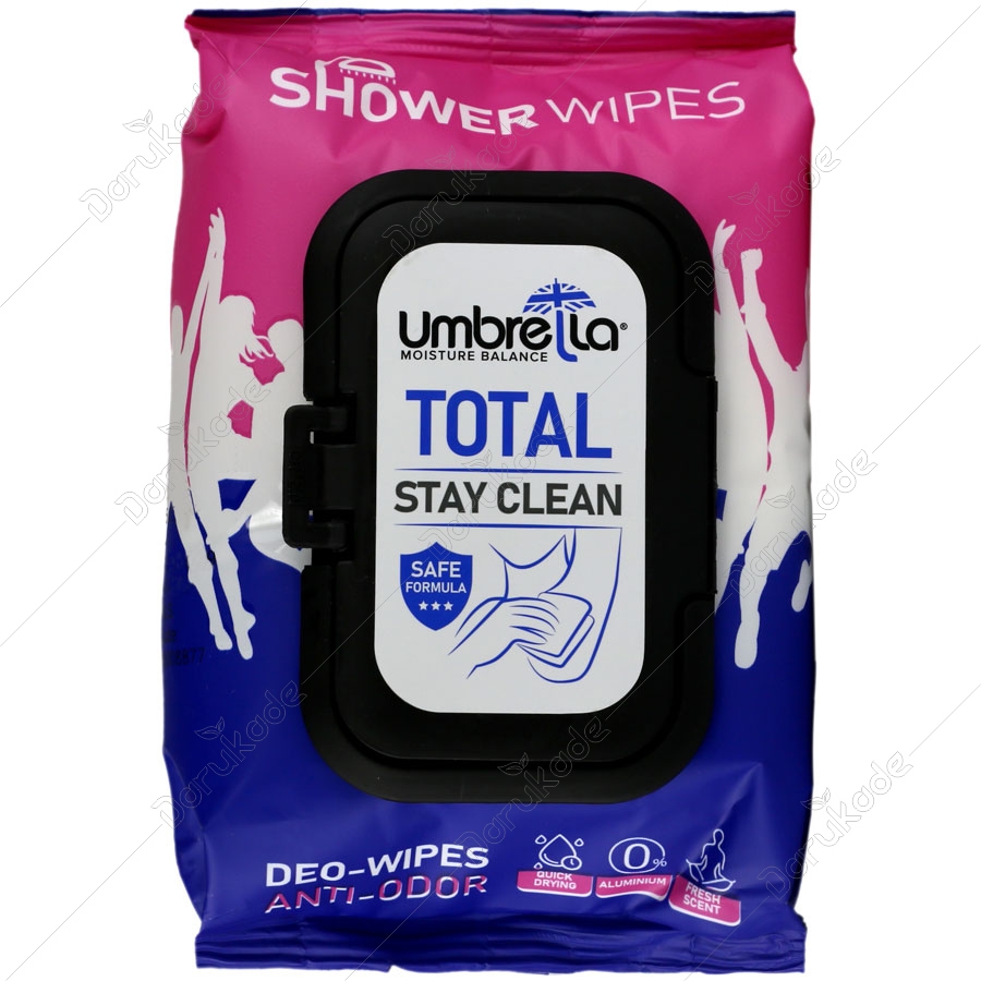 دستمال مرطوب خوشبو کننده بدن توتال