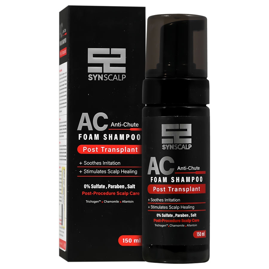 شامپو فوم موهای کاشته شده ساین اسکالپ