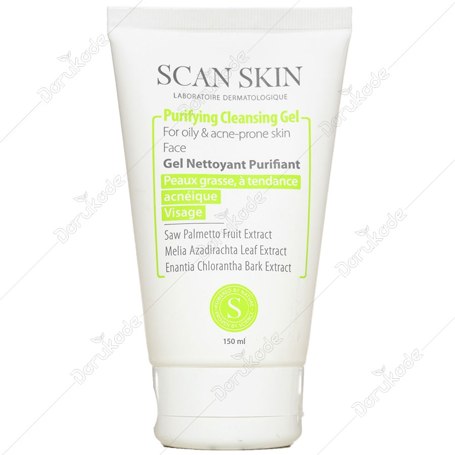 ژل شستشوی صورت پوست چرب اسکن اسکین
