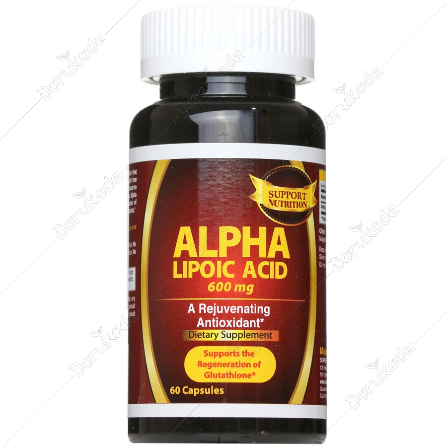 آلفا لیپوئیک اسید 600 میلی گرم