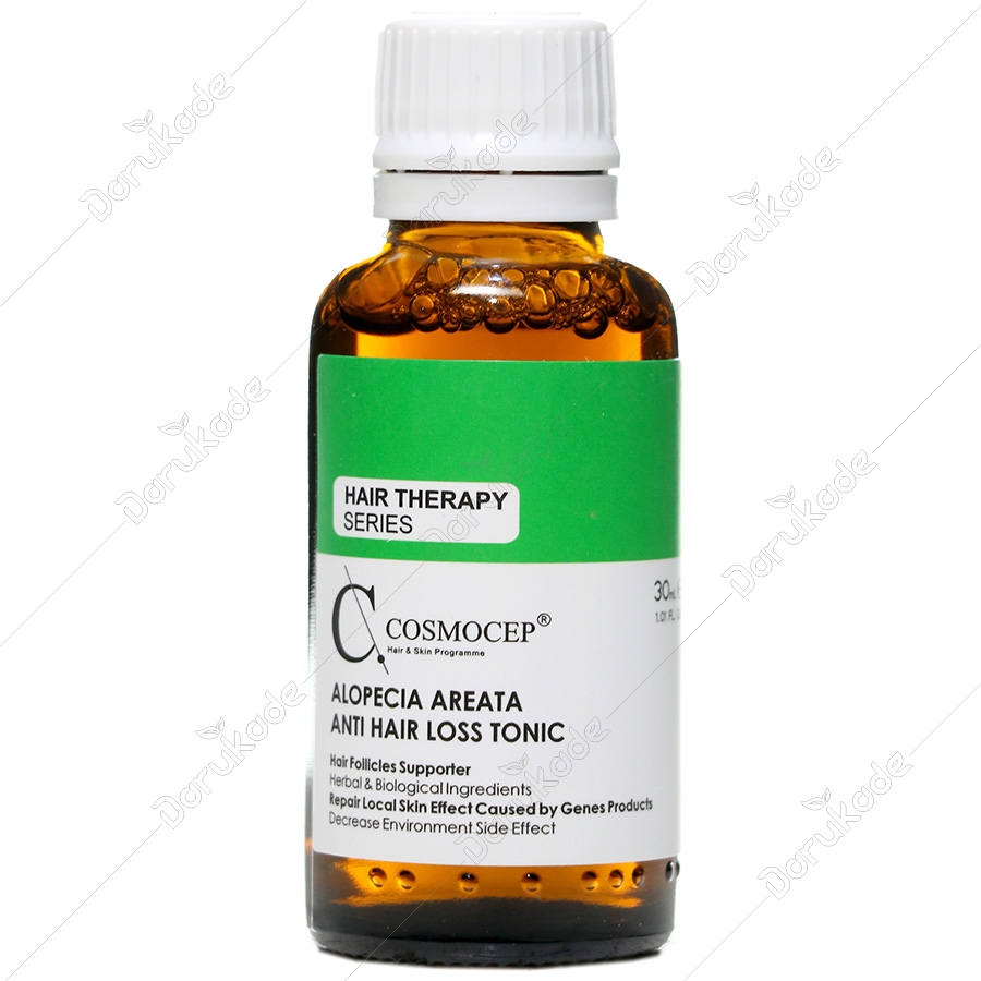 محلول تقویت کننده و محرک رویش مو مناسب ریزش موی سکه ای