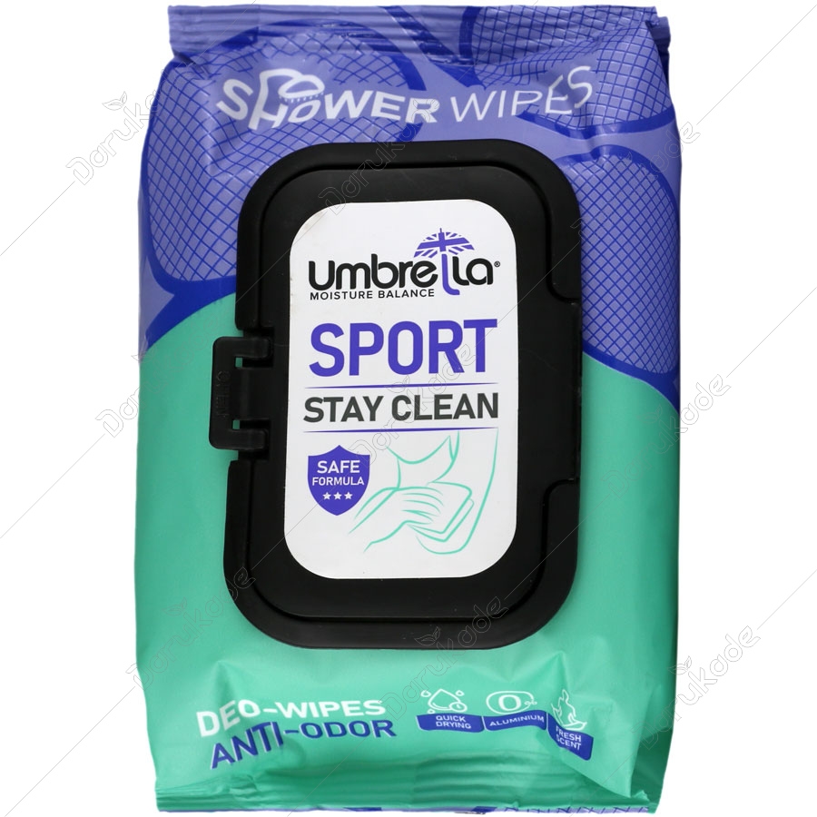 دستمال مرطوب خوشبو کننده بدن اسپورت