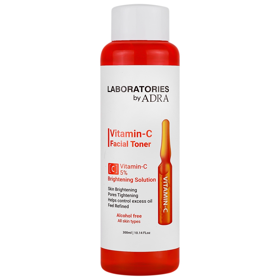 تونر پاک کننده صورت ویتامین سی آدرا لابراتوریز