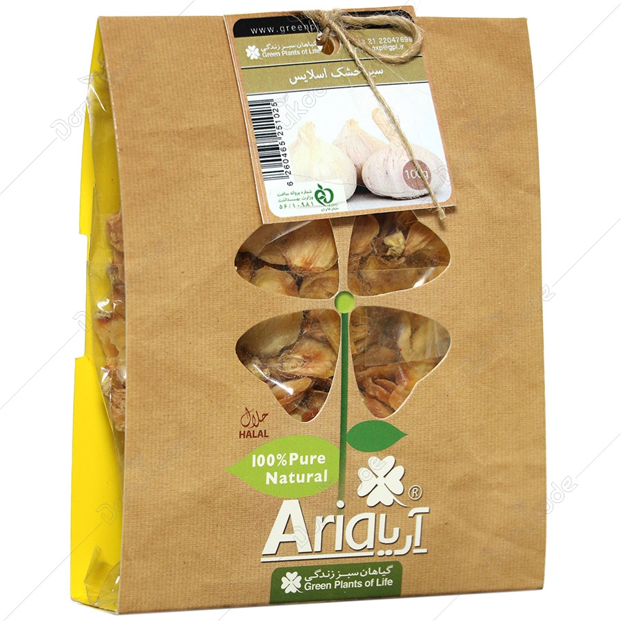 سیر خشک اسلایس