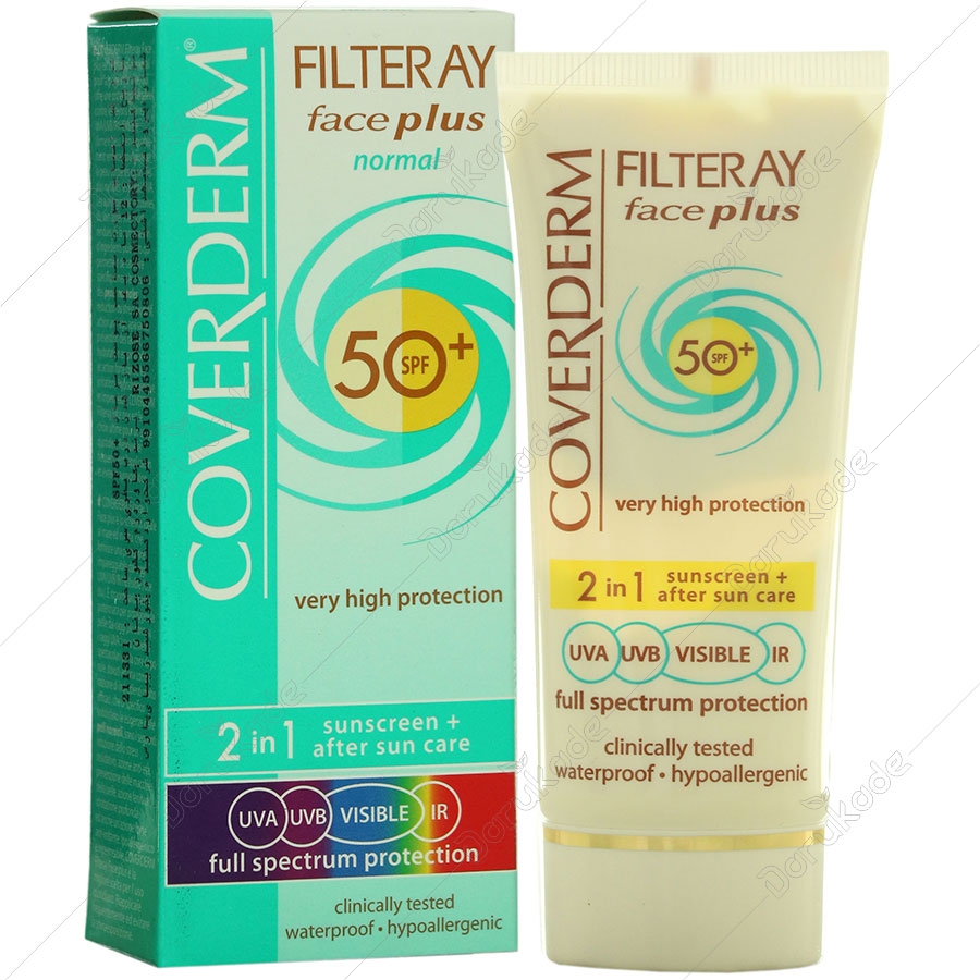 کرم ضد آفتاب فیس پلاس SPF50 پوست نرمال