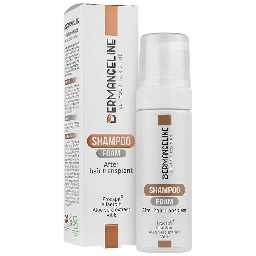 شامپو فوم موهای کاشته شده 150 میلی لیتر