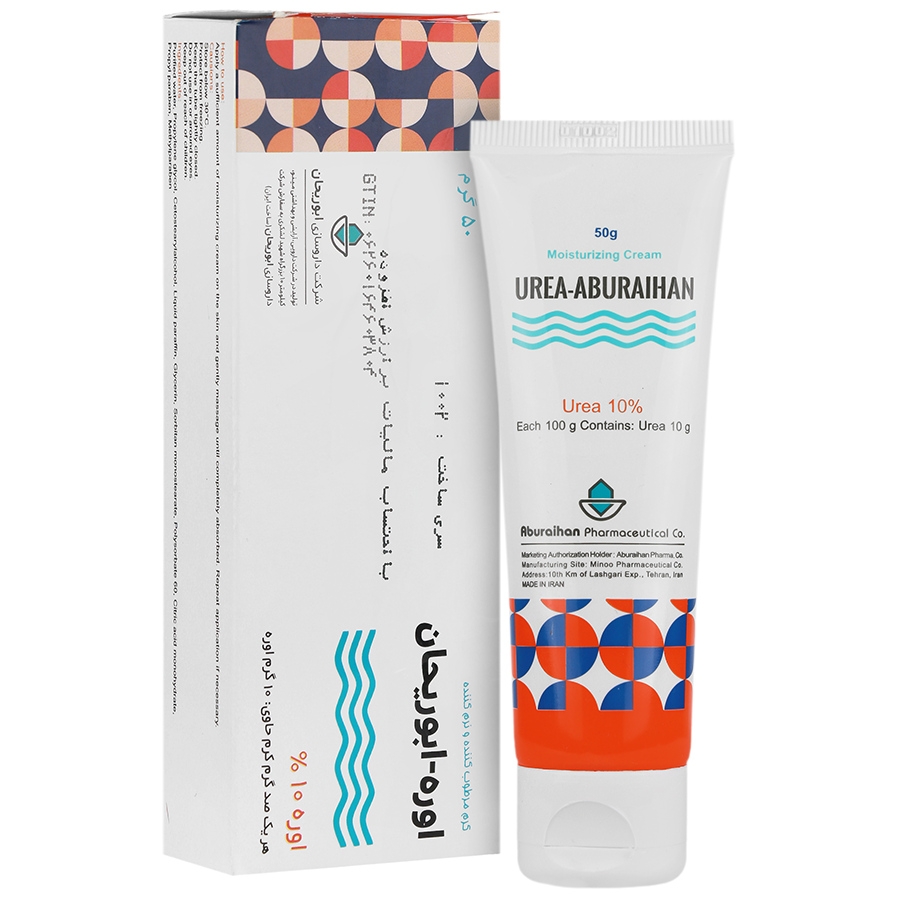  کرم مرطوب کننده و نرم کننده اوره 10 درصد