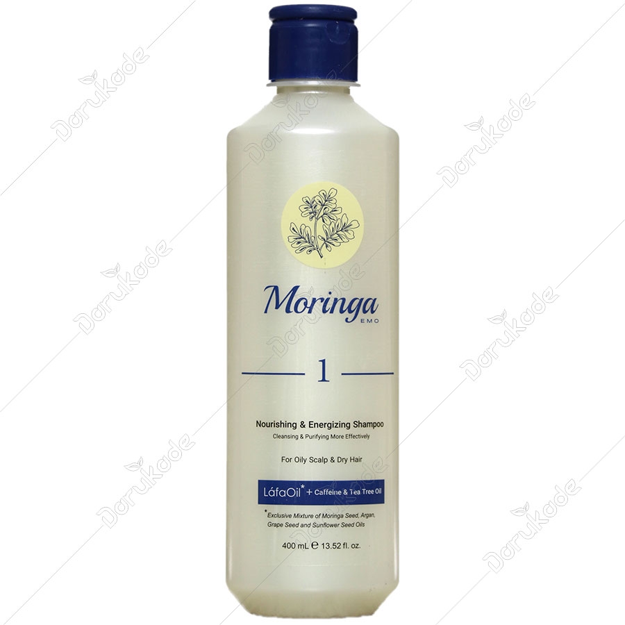 شامپو انرژی بخش پوست سر چرب و موی خشک 1