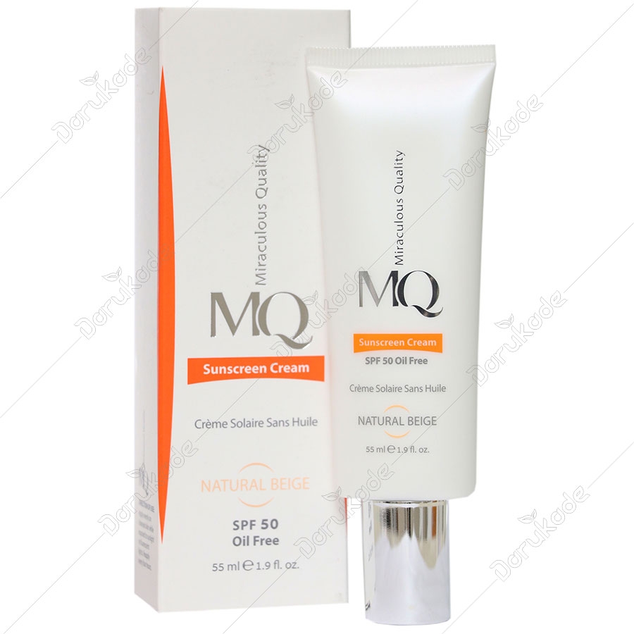 کرم ضد آفتاب فاقد چربی SPF50 ام کیو