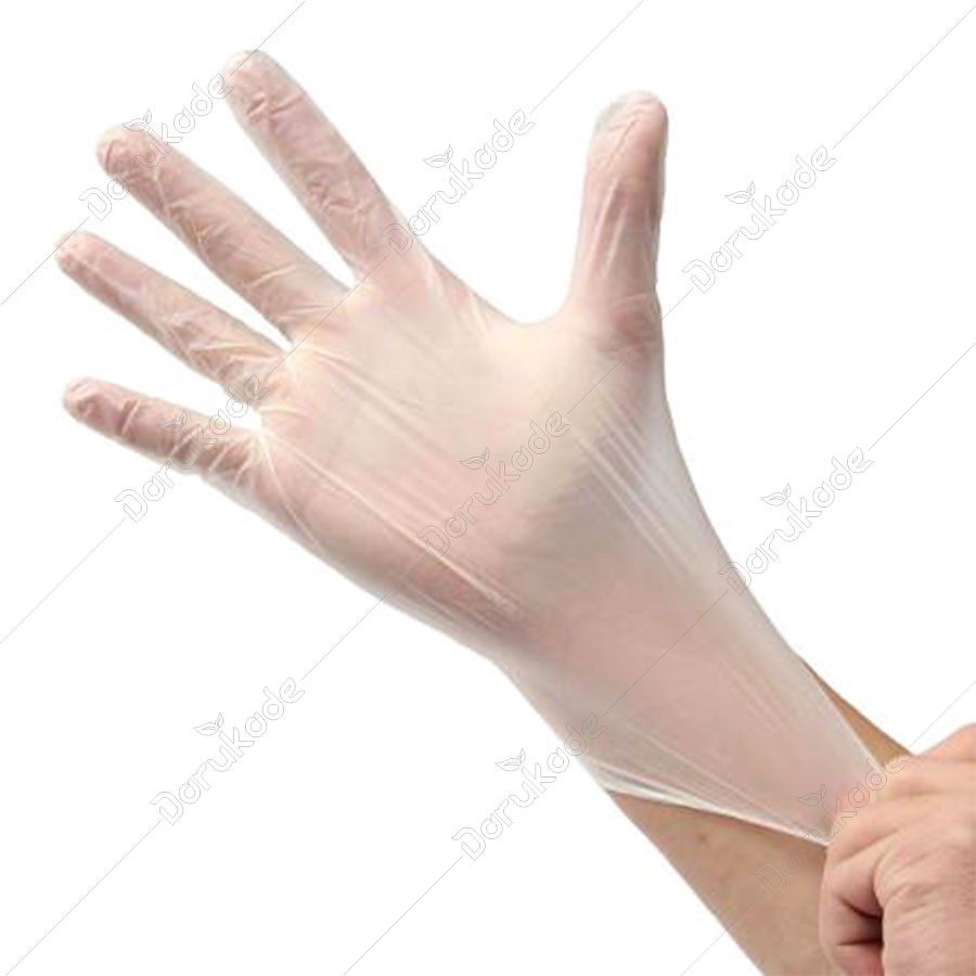 دستکش معاینه وینیل حریر