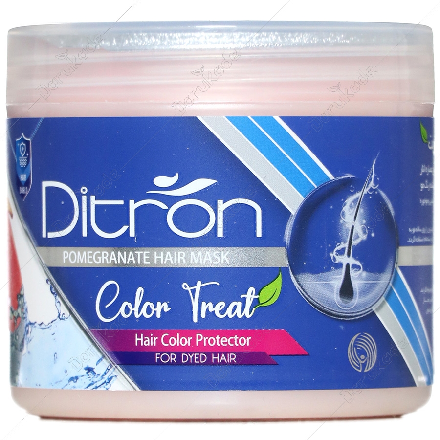 ماسک موی انار موی رنگ شده