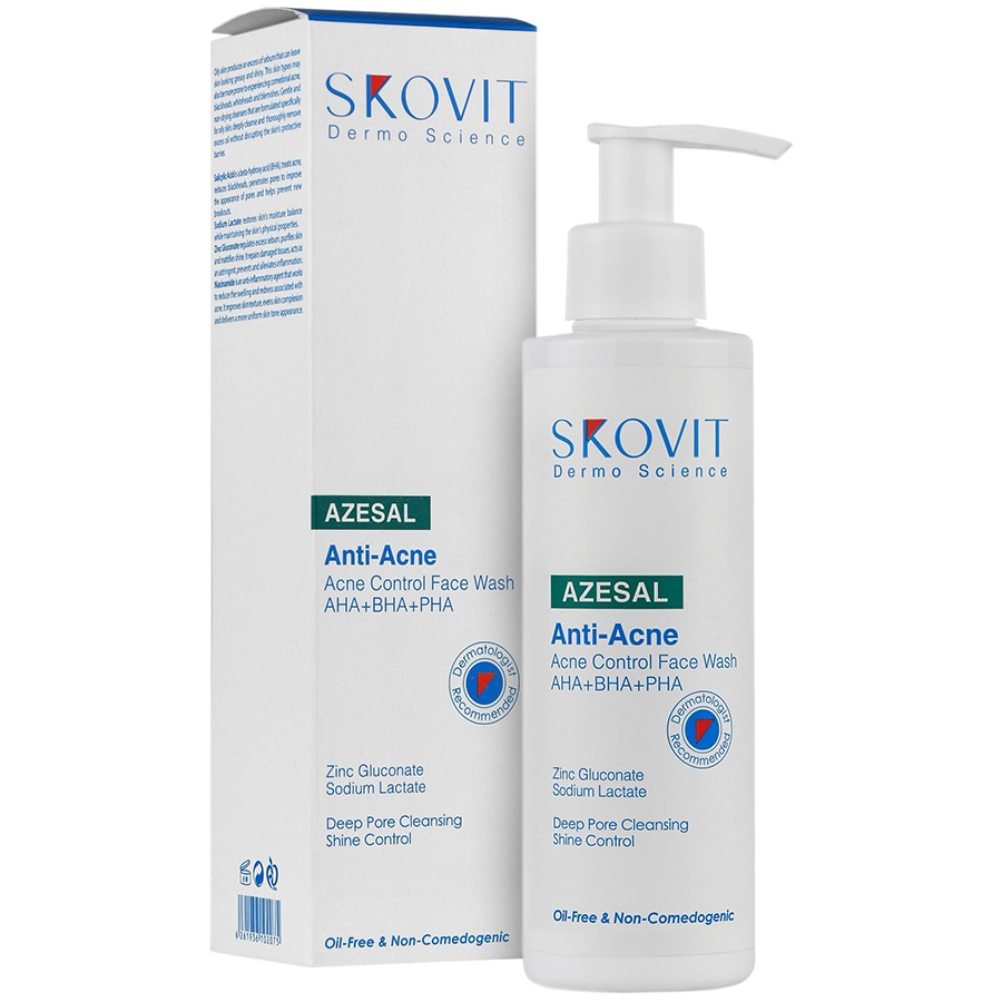 شوینده صورت کنترل کننده آکنه