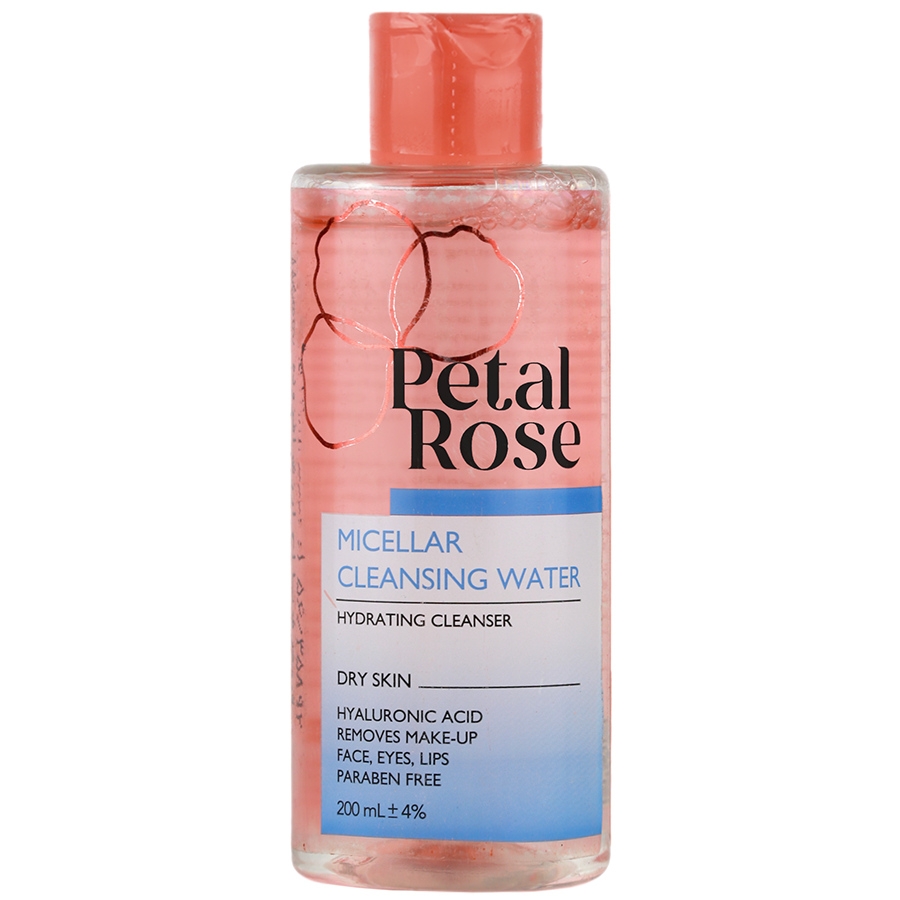 میسلار واتر پتال رز پوست خشک