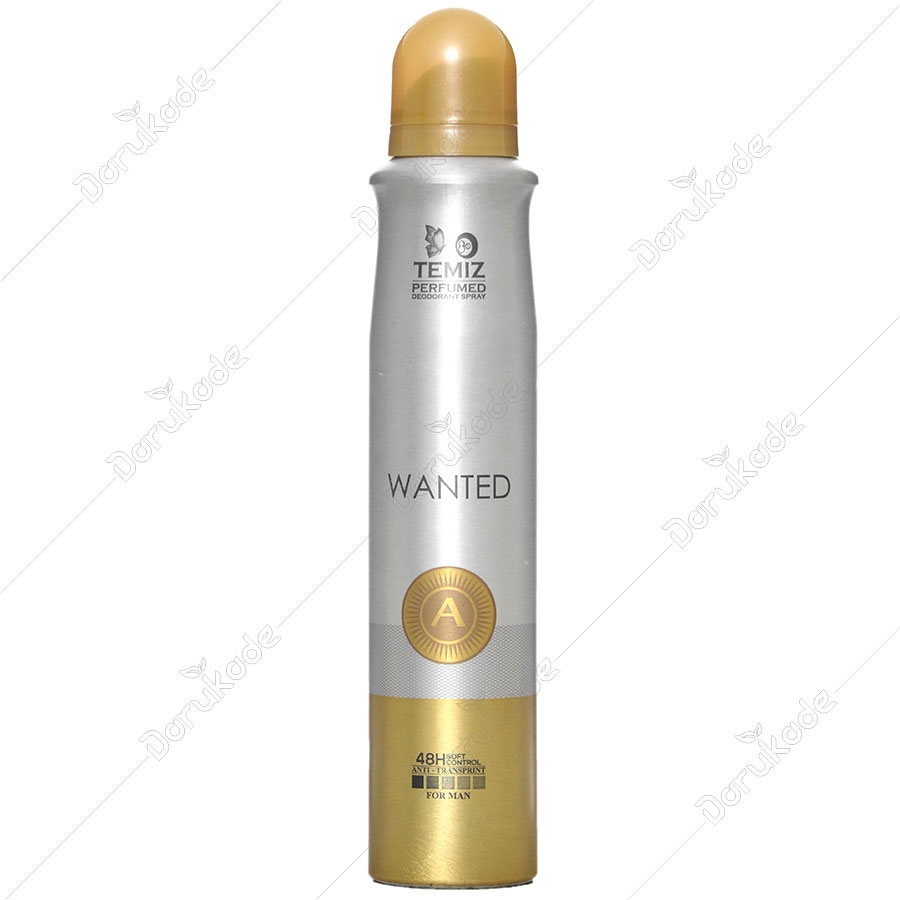 اسپری دئودورانت آقایان Wanted