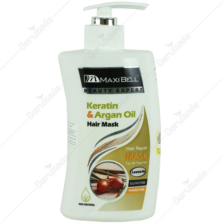 ماسک مو کراتین و روغن آرگان