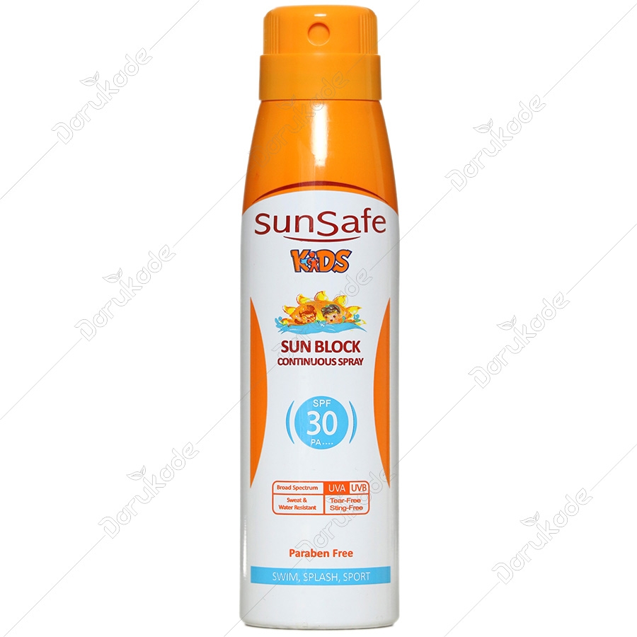 اسپری ضد آفتاب کودکان SPF30