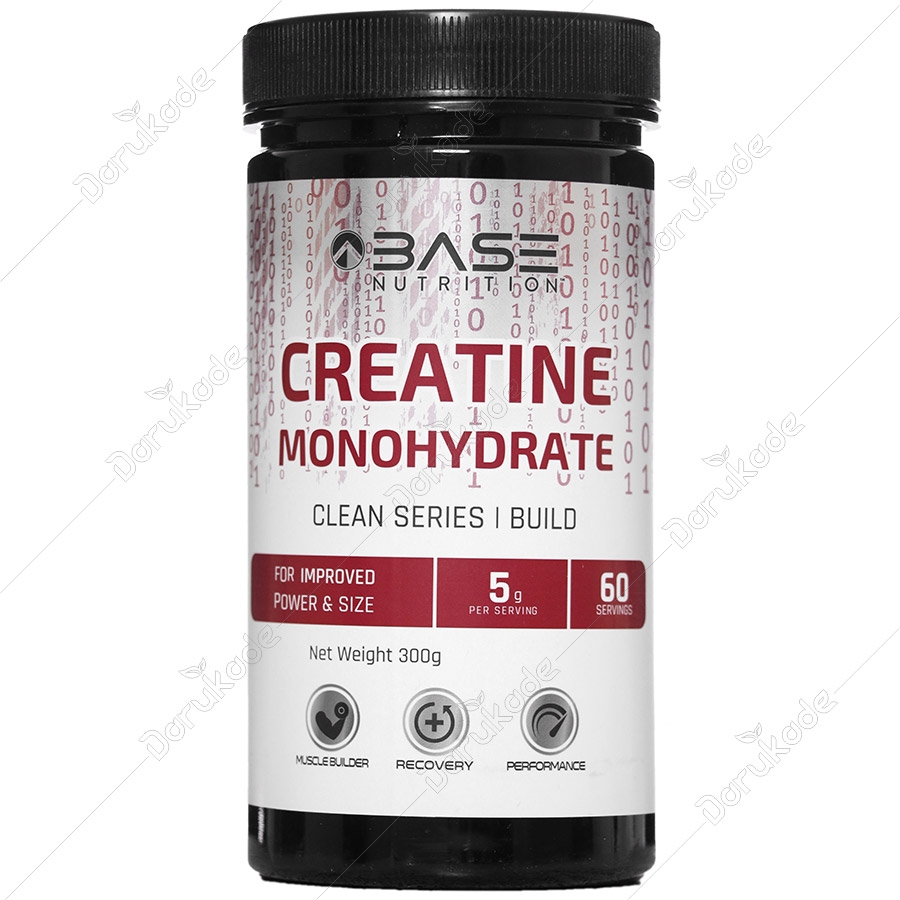 کراتین منوهیدرات بیس نوتریشن 300 گرمی