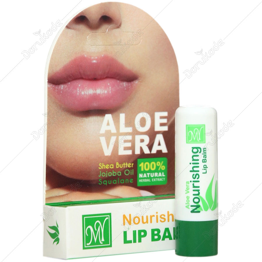 بالم لب مرطوب کننده با عصاره آلوئه ورا مای