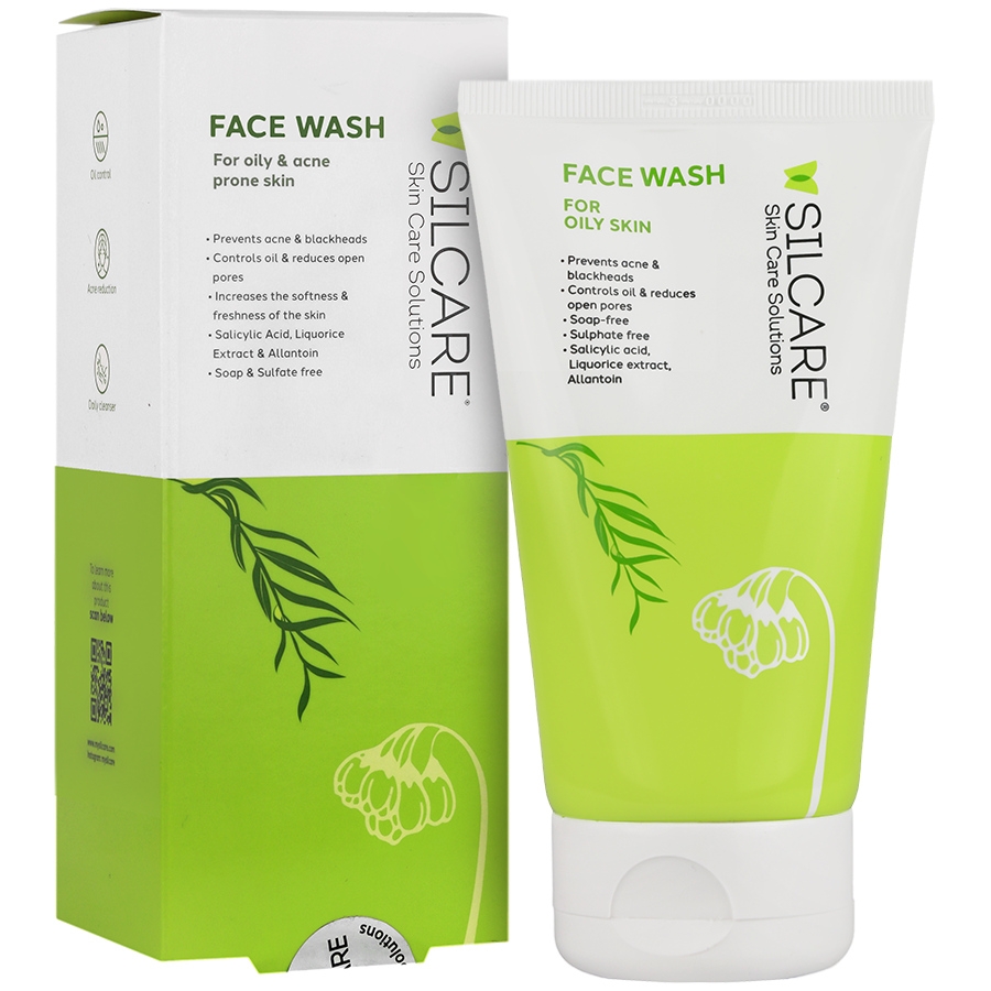 ژل شست و شوی صورت سیلکر پوست چرب