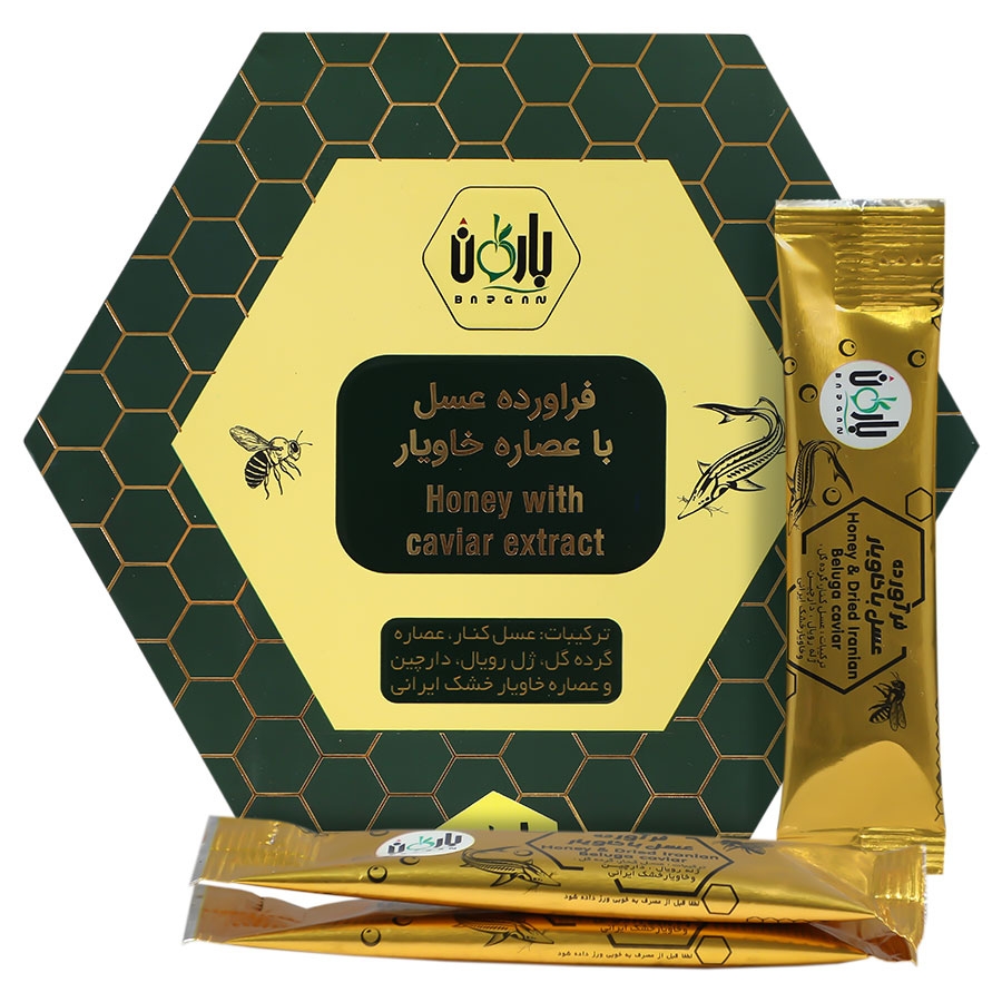 عسل با عصاره خاویار