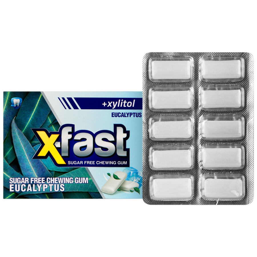 آدامس دراژه بدون شکر با طعم اکالیپتوس