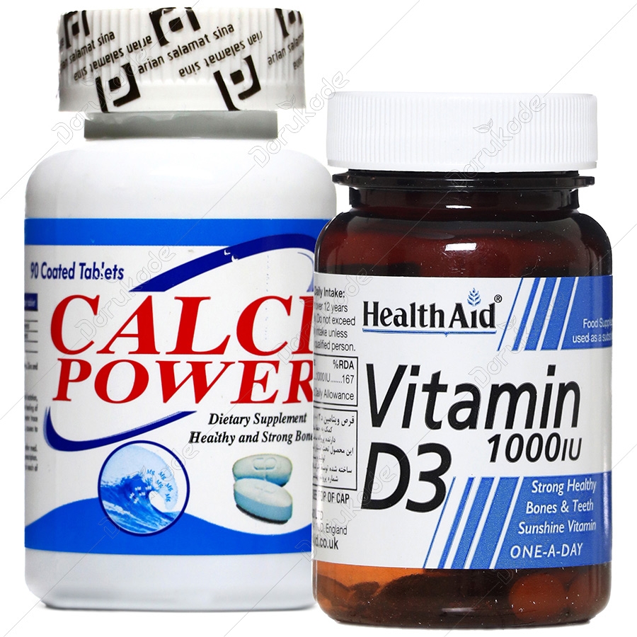 پک کلسی پاور و ویتامین د3