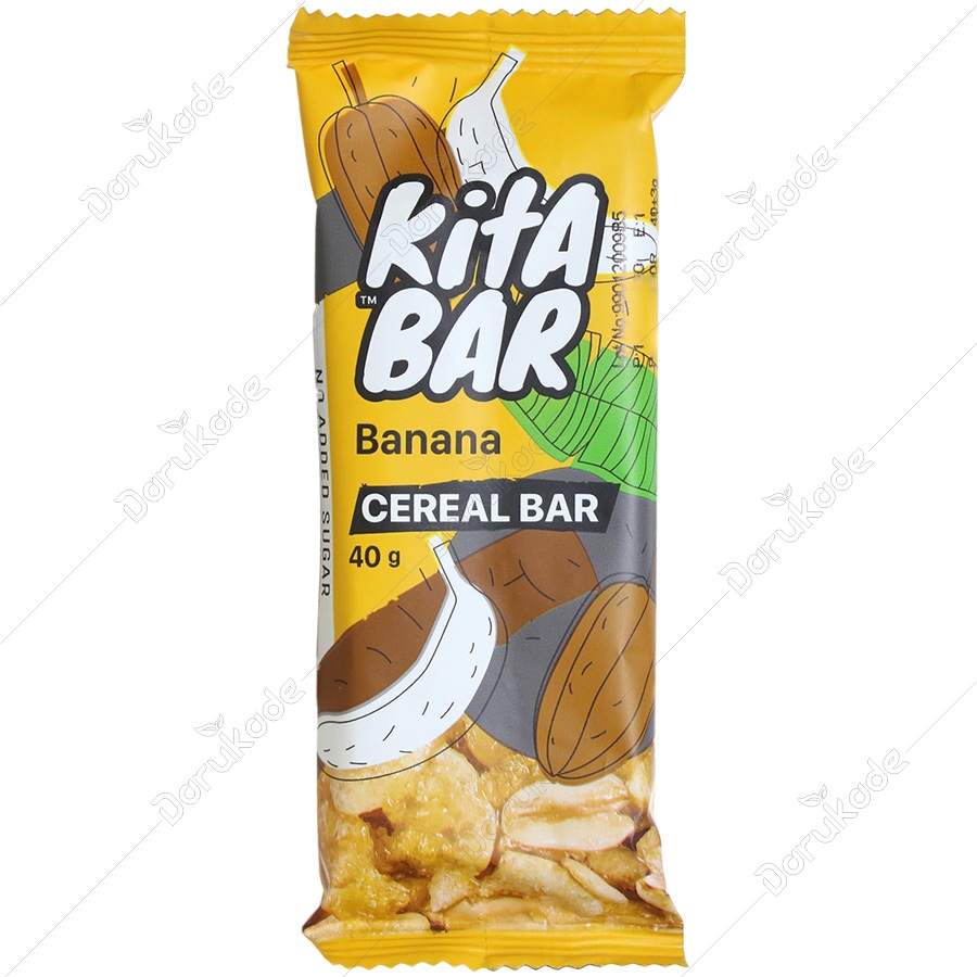 بار مخلوط غلات و موز خشک