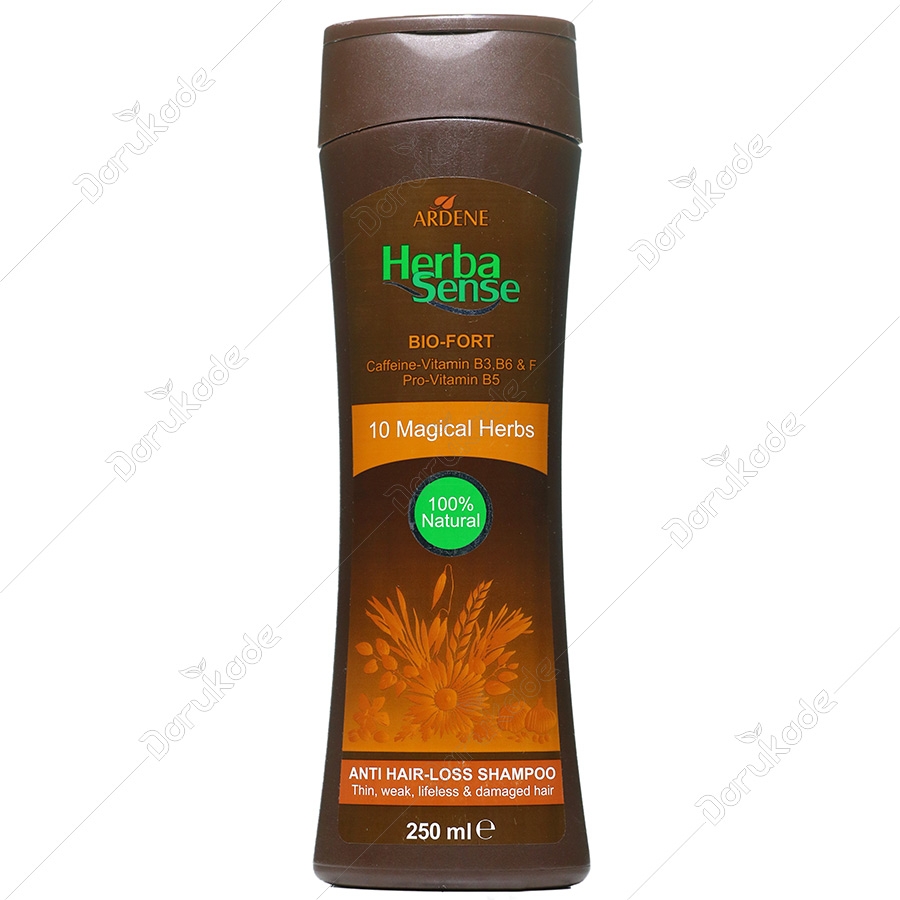 شامپو تقویت کننده و ضخیم کننده مو هربا سنس