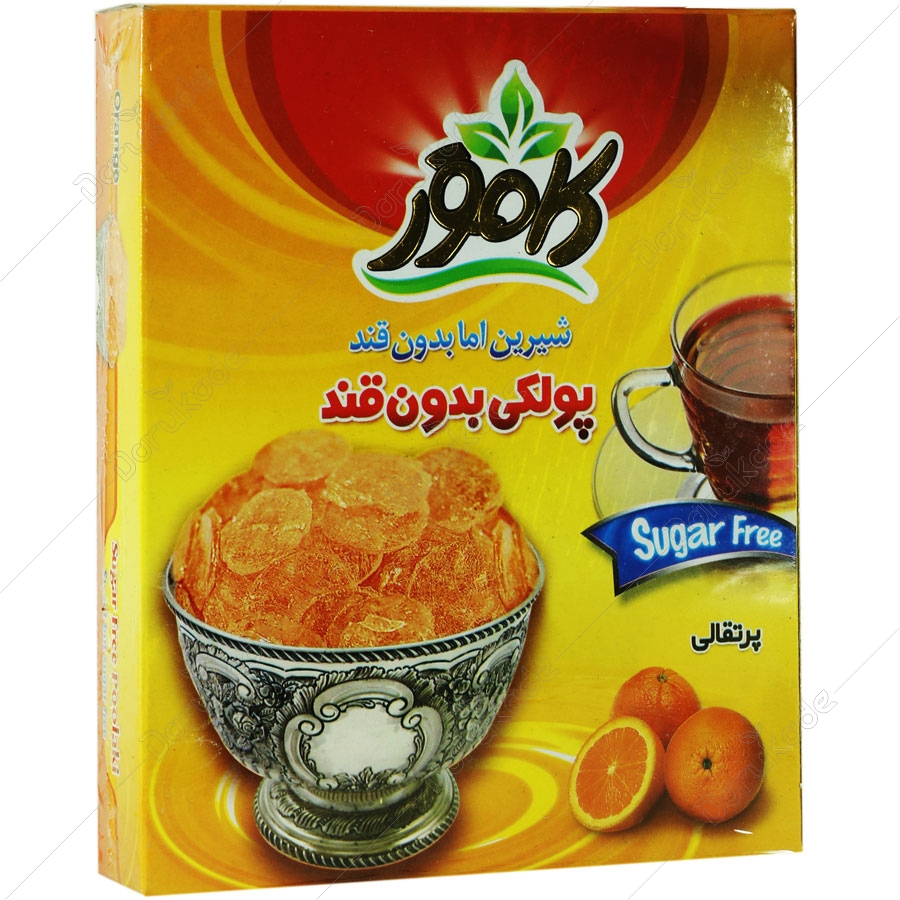 پولکی بدون قند