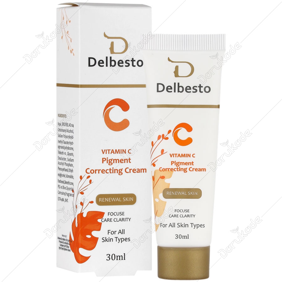 کرم ضد لک صورت ویتامین سی