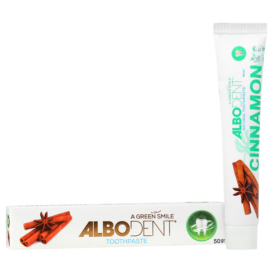 خمیر دندان آلبودنت دارچینی